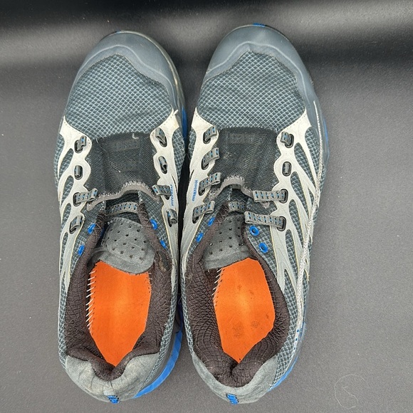 Merrell Men's All Out Peak - Turbulence/Blue size 8 - Picture 4 of 6